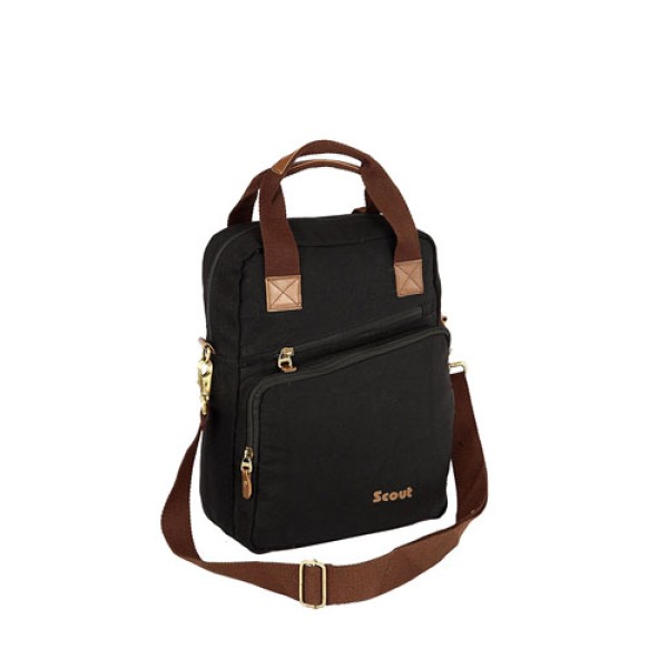 Scout Brown Canvas Casual Sling Bag (CSLB10023)