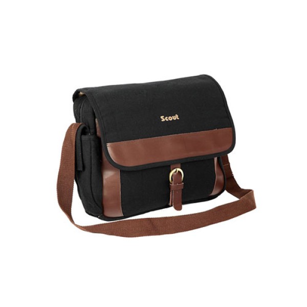 Scout Brown Canvas Casual Sling Bag (CSLB10029)